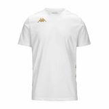 Kappa Giovo T-shirt Korte Mouwen Wit S Man