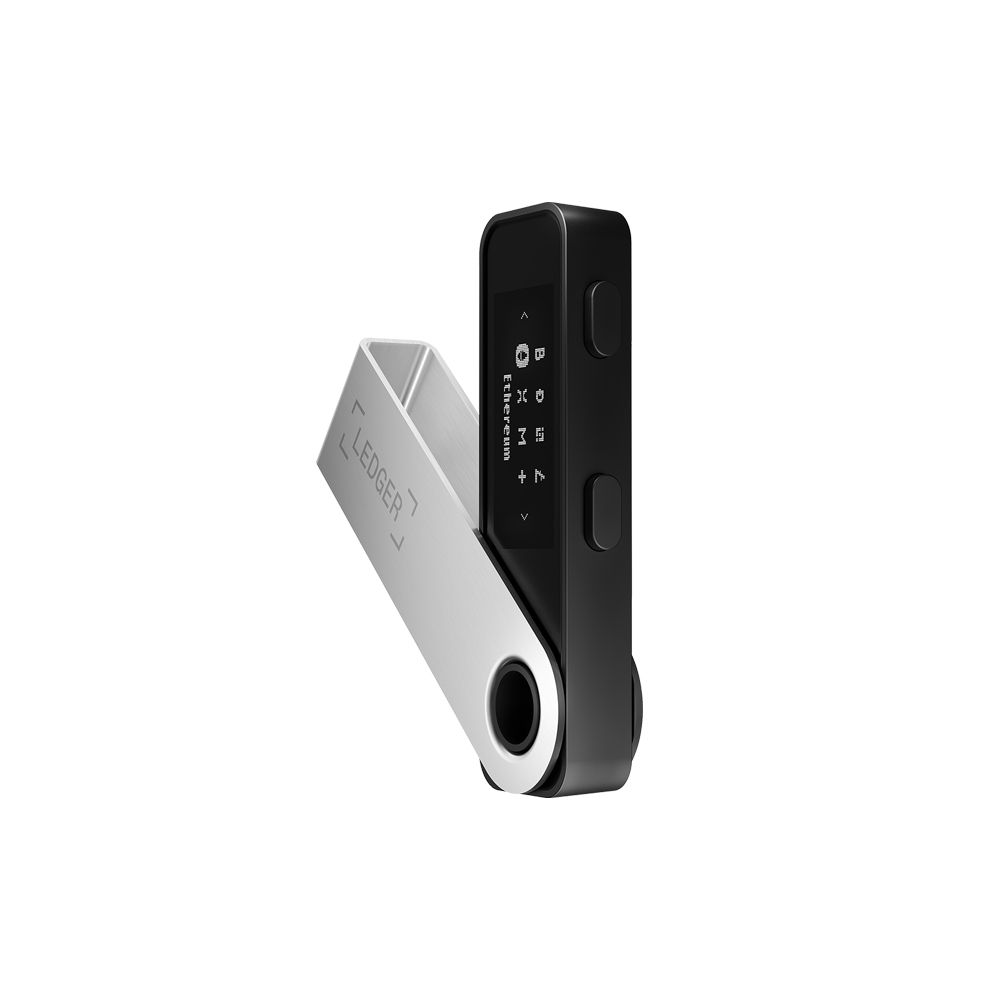 Ledger Nano S Plus Hardware Wallet - USB-stick - Zwart/Zilver