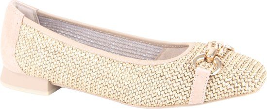 Caprice Vanny Ballerina's | Zand | Maat 37 | Dames