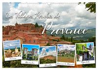Les Calvendo Les villages perchés de Provence (Calendrier mural 2027 DIN A3 vertical), CALVENDO calendrier mensuel
