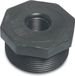 Deltafix verloopsok binnendraad pp zwart 1 1/4 inch naar 1 inch