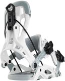 Nidecker Flow Fuse Snowboardbindingen Zilver L Unisex Polyester Strap Bindingen