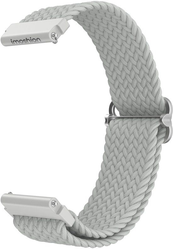 imoshion Nylon geweven bandje - Universeel 20 mm aansluiting - Grijs