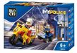 Blocki Mypolice Set de blocs de police pour enfants de 6 ans et plus : motard et policier