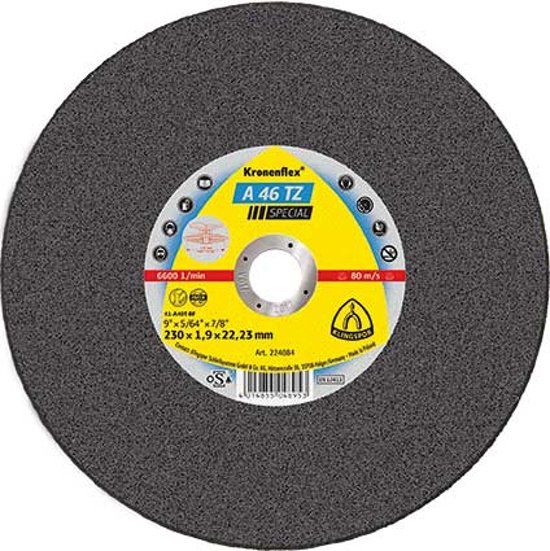 Klingspor doorslijpschijven A46TZ special 180 x 1 6