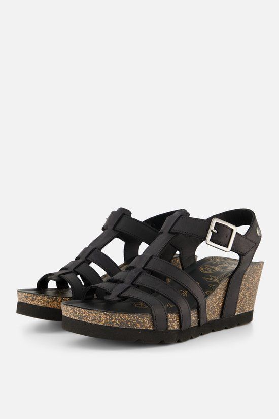 Panama Jack Vero B3 Napa Grass - Damessandaal - Zwart