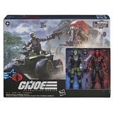 Hasbro G.I. Joe Classified Series #218 Snake Eyes et Varmint ATV contre Stealth Viper et Cobra Stealth Flight Pod
