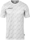 Uhlsport Progressive 28 Sportshirt Korte Mouw Heren Weiß S
