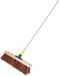 Buemag Piassava Bezem - Extra Sterk - FSC Hout - Bruin - 40 x 120 cm - Straatbezem - Buitenbezem