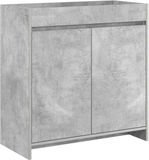 vidaXL Badkamer Onder Wasbak Kast Betongrijs 78,5 x 37,5 x 81 cm