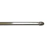 Douceur d'Intérieur VO11 2 ovale beglazing EXT. 11 mm, metaal, zilver, 80 < 110 cm