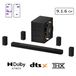 ULTIMEA Skywave X100 Soundbar mit 10'' Subwoofer, Dolby Atmos, DTS:X, 1500 W, Surround-Sound-System für Heimkino und TV, 8K HDR-Passthrough
