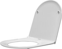 Wiesbaden Toiletbril Miko Flatline - Wit glans - Duroplast - Soft-close