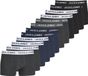 JACK&JONES ADDITIONALS JACSOLID TRUNKS 12 PACKS Heren Onderbroek - Navy Blazer Navy Blazer Black-Black-Dgm-Dgm-Navy Blazer-Navy Blazer -Black -Black -Dgm - Dgm