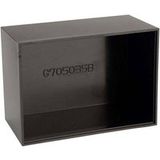 Gainta G705035B Gegoten behuizing 70.5 x 50.5 x 35 ABS kunststof Zwart 1 stuk(s)