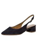 Tamaris Slingback Pumps blauw Leer - Dames - Maat 41