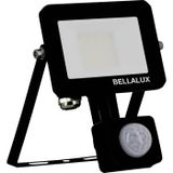 BELLALUX 4099854493836 Projecteur LED extérieur avec détecteur de mouvement 10 W Couleur de la lumière (nom) : Blanc froid, Blanc