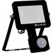 BELLALUX 4099854493836 Projecteur LED extérieur avec détecteur de mouvement 10 W Couleur de la lumière (nom) : Blanc froid, Blanc
