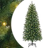 vidaXL Sapin de Noël artificiel vert 150 cm PE et PVC