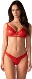 Obsessive - Aliosa Lingerie set - L/XL - Rood