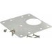 Siso EASY plaque de réparation 90x90 mm pour charnières invisibles acier inoxydable avec vis