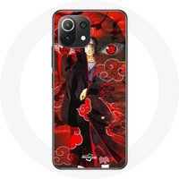 Maniacase Etui voor Xiaomi Mi 11 Lite Itachi Uchiwa Naruto Anime