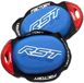 RST Factory Reverse Velcro Knie Sliders Bleu
