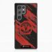 Manchester United Coque de Téléphone 3D Officielle – Design Abstrait Rouge et Noir