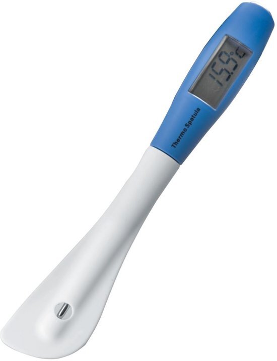 - Spatel uit silicone met ingebouwde thermometer