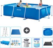 Intex Rechthoekig Frame Zwembad - 300 x 200 x 75 cm - Blauw