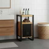 vidaXL Armoire de salle de bain avec étagère marron 40 x 35 x 75 cm bois de manguier massif