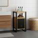 vidaXL Armoire de salle de bain avec étagère marron 40 x 35 x 75 cm bois de manguier massif
