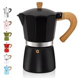 Merkloos Solidchoice - 3 Cup Aluminium Moka Pot voor Espresso en Mocha Koffie