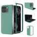 Google Pixel 9 Pro Fold Coque en Plastique Caoutchouté - Verte