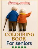 Dream catcher colouring book: For Seniors citizen