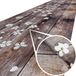 ANRO Tapis de cuisine Lente Bloesem op Hout Marron 240x52cm