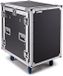 Trojan Pro Gear4music Trojan Pro 12U Heavy-Duty Pop-Up Mixer Rack Flight Case