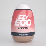 Crushious Ezy Egg Masturbator Ei - Mond - Rood