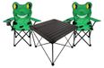 Icecat Set de 3 chaises d'enfant, table d'enfant, 2 chaises d'enfant, chaise de pêche, ensemble de sièges