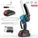 StarTech Elektrische kettingzaag - Mini-accukettingzaag - 3000 W - 15 cm zaagblad - draadloos voor het snoeien van bomen - met 1 accu