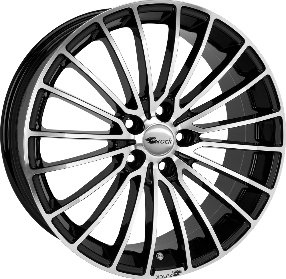 BROCK B24 Zwart gepolijst