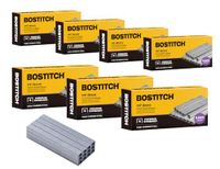 Bostitch Office 35.000 standaard nietjes, 1/4 inch lengte, volledige strip nietjes, 210/strip, 5000 per doos, 7-pack