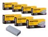 Bostitch Office 35.000 standaard nietjes, 1/4 inch lengte, volledige strip nietjes, 210/strip, 5000 per doos, 7-pack