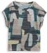 Tom Tailor - T-shirt à motif - Taille M - grand imprimé abstrait