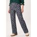 Miss Etam regular fit broek met paisley - donkerblauw