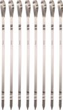 Vaggan brochettes BBQ - 16x pièces - Acier inoxydable - 41 cm