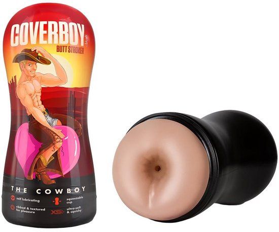 Blush Novelties Blush Coverboy Cowboy Self Lubricating Stroker - Huidkleur