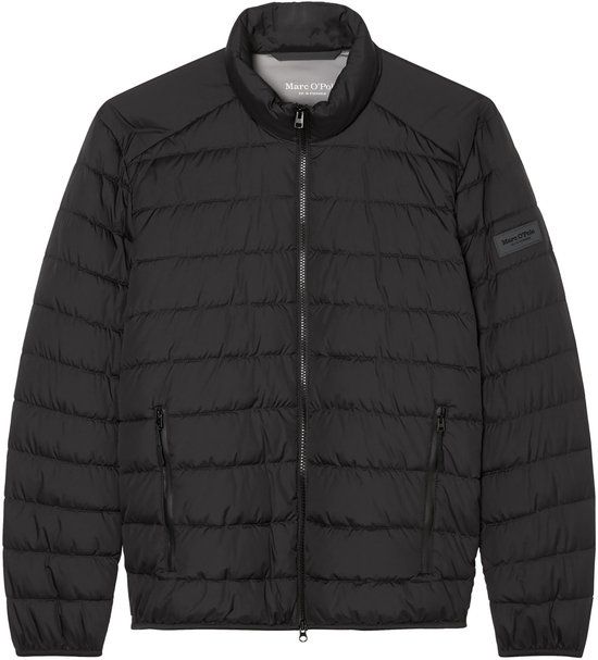 Marc O Polo Gewatteerd jack Woven Outdoor Jackets - Zwart - Maat L