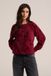 WE Fashion Dames jersey top met structuur en glittergaren
