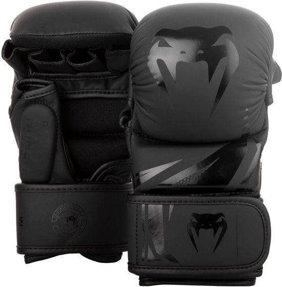 Venum Challenger MMA Sparring Handschoenen Zwart Zwart-S